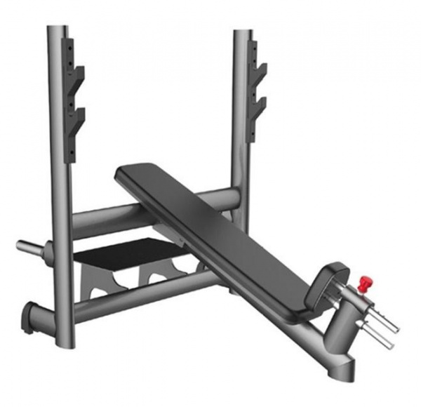 Скамья для жима лежа от груди с положительным уклоном Gym80 G-4009