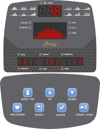 Велотренажер Bronze Gym U901 Pro